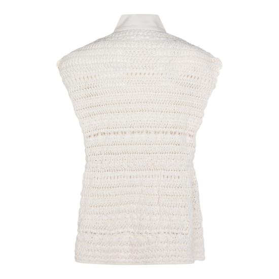 26SS 파비아나 필리피 스웨터 CTD266F217L9320145 White - FABIANA FILIPPI