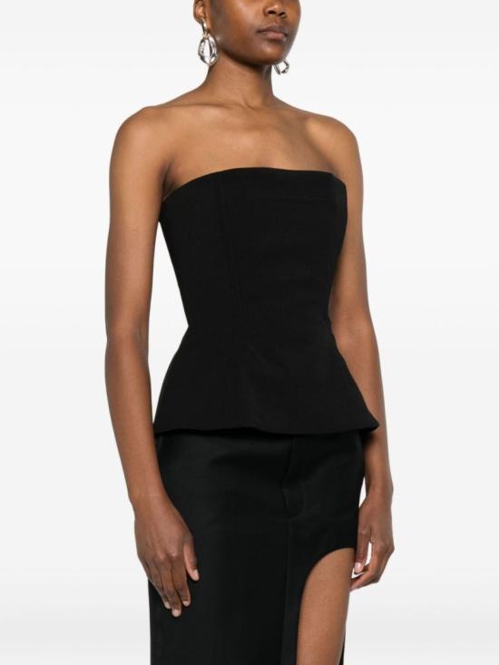 25FW 장 폴 고티에 민소매 티셔츠 TO337 W002 00 Black - JEAN PAUL GAULTIER