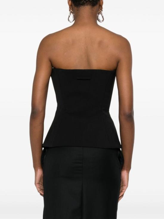 25FW 장 폴 고티에 민소매 티셔츠 TO337 W002 00 Black - JEAN PAUL GAULTIER