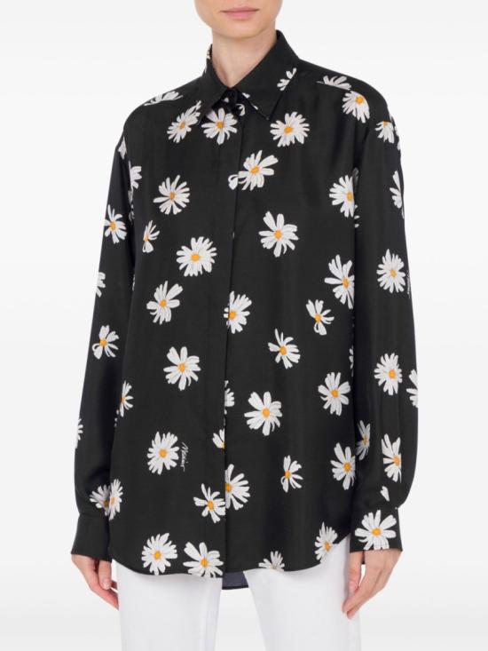 25SS 모스키노 블라우스 A0225 0561 1555 Black - MOSCHINO