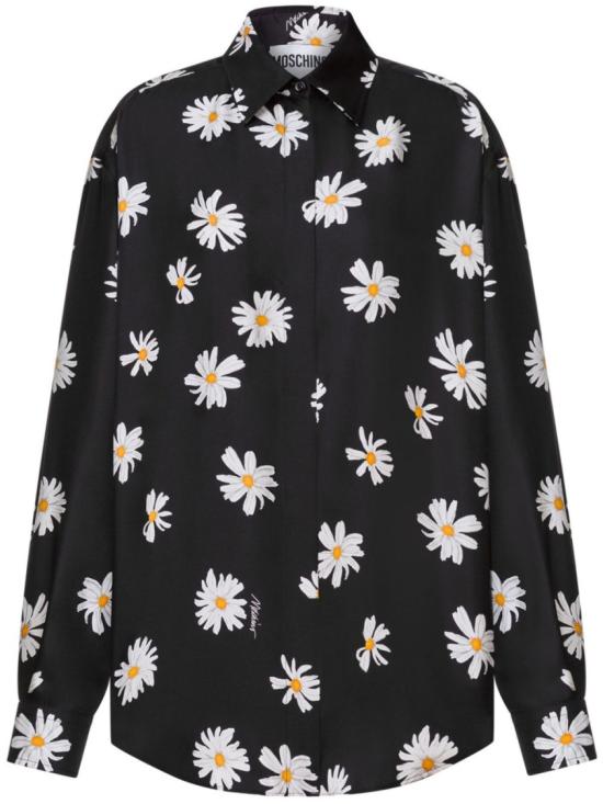 25SS 모스키노 블라우스 A0225 0561 1555 Black