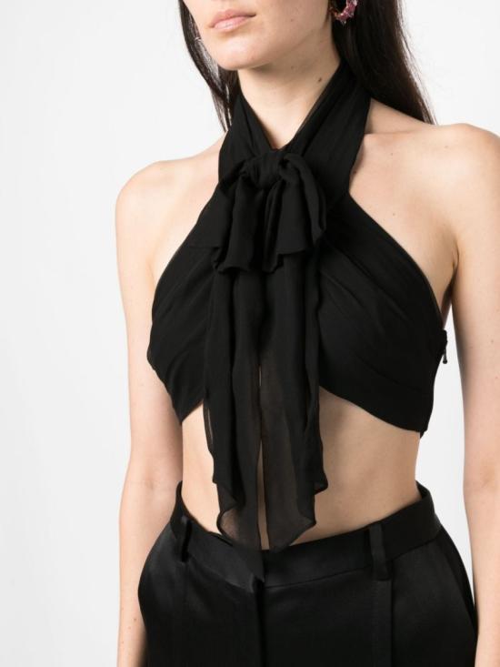  모스키노 민소매 티셔츠 A0806 5438 0555 Black - MOSCHINO