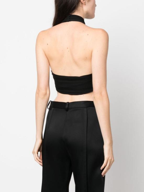  모스키노 민소매 티셔츠 A0806 5438 0555 Black - MOSCHINO