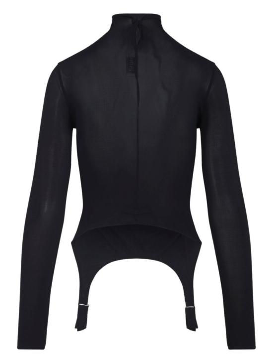 25FW 장 폴 고티에 긴팔 티셔츠 TO384 J025 84 Black - JEAN PAUL GAULTIER