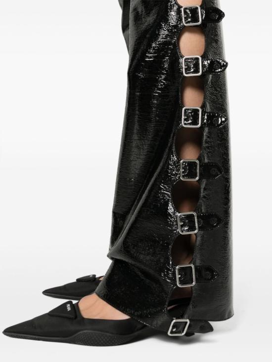  쿠레쥬 플레어 팬츠 224CPA190VY0014 9999 Black - COURREGES