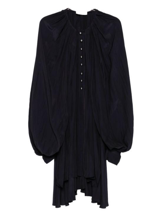 25FW 랑방 미디 원피스 RW TO0001 4778 H25 256 Black
