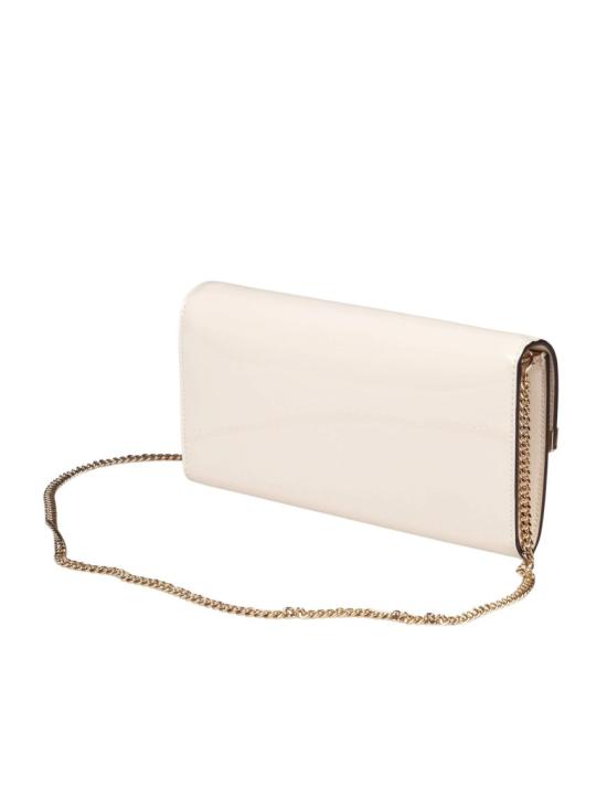 26SS 지미추 클러치/파우치 EMMIE PAT LATTE Neutrals - JIMMY CHOO