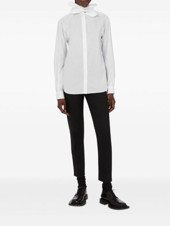 25FW 모스키노 블라우스 A0203 5432 2001 White - MOSCHINO