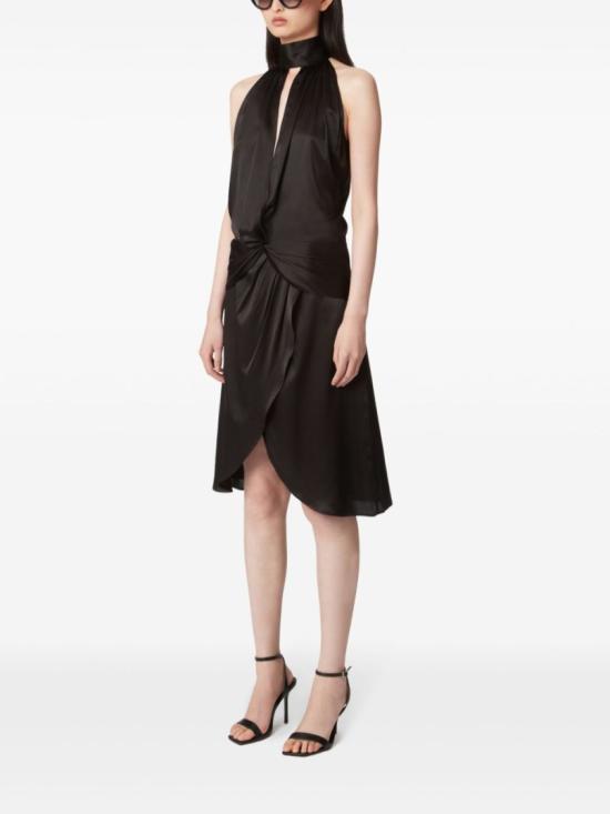 25SS 니나리찌 롱 원피스 25PCRO018VI0530 U9000 Black - NINA RICCI