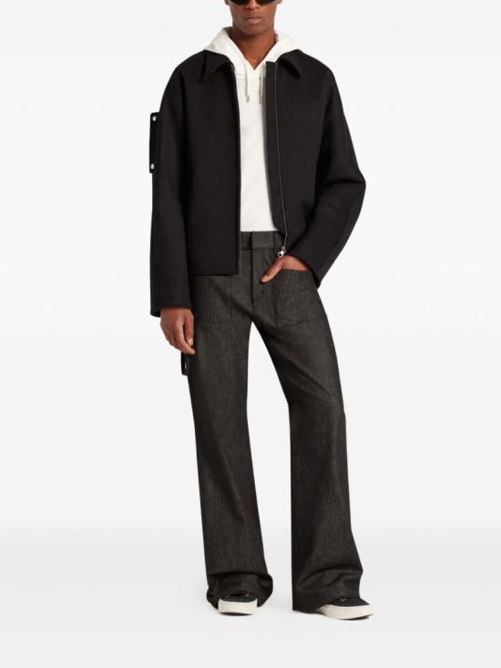 25FW 쿠레쥬 자켓 325CBL308WO0118 9999 Black - COURREGES