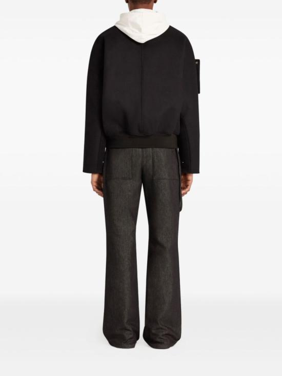 25FW 쿠레쥬 봄버 자켓 325CBL308WO0118 9999 Black - COURREGES