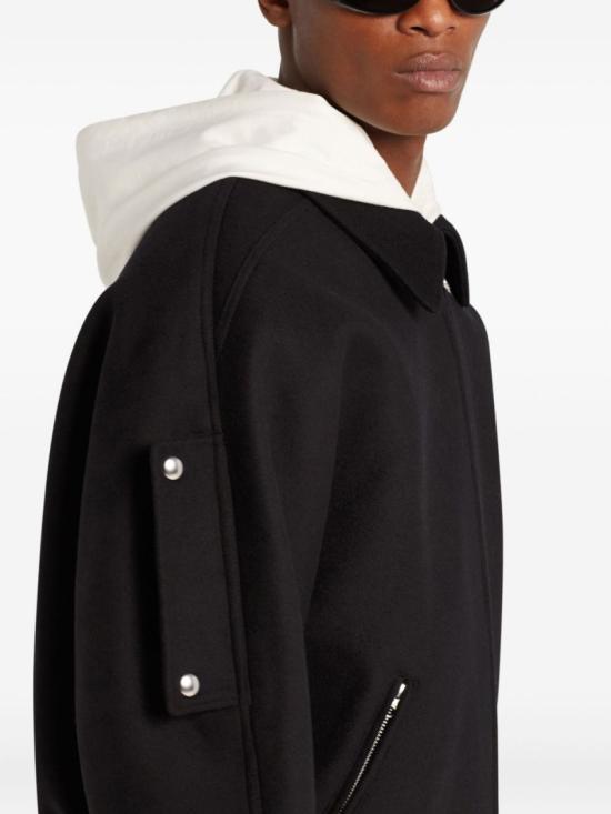 25FW 쿠레쥬 봄버 자켓 325CBL308WO0118 9999 Black - COURREGES