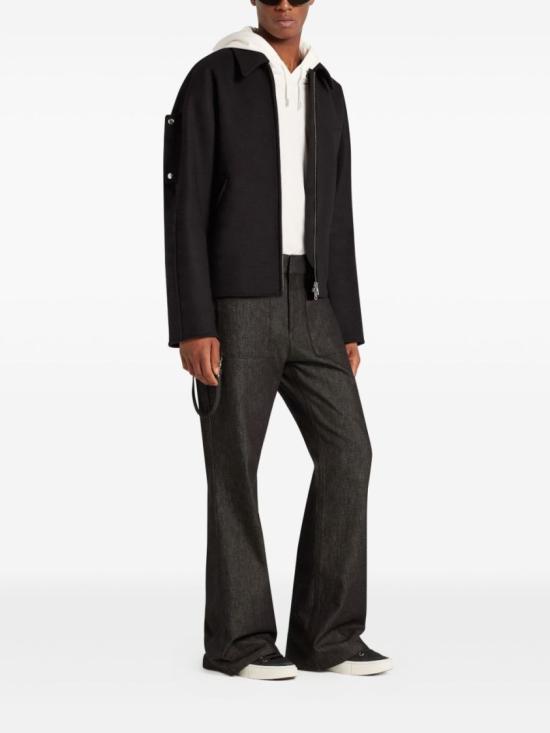 25FW 쿠레쥬 봄버 자켓 325CBL308WO0118 9999 Black - COURREGES
