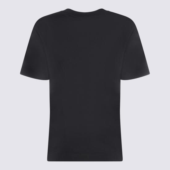 26SS 버버리 로고 코튼 티셔츠 8118977A1189 Black - BURBERRY