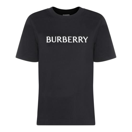 26SS 버버리 로고 코튼 티셔츠 8118977A1189 Black