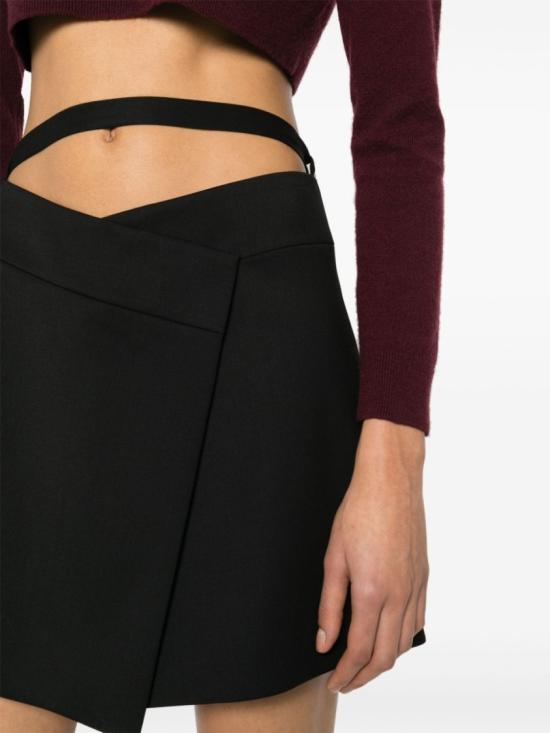  파투 숏 스커트 SK063 0103 999B Black - PATOU