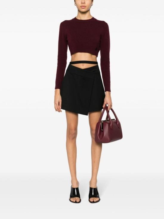  파투 숏 스커트 SK063 0103 999B Black - PATOU