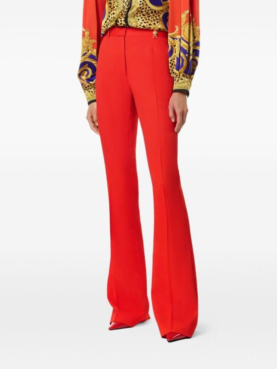 25FW 베르사체 플레어 팬츠 1013158 1A12595 1RC90 Red - VERSACE