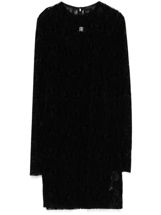  지방시 미디 원피스 BW22AZ20H1 001 Black