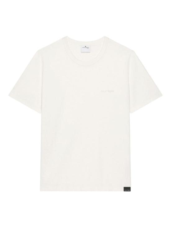 25FW 쿠레쥬 반팔 티셔츠 325JTS206JS0233 0001 White