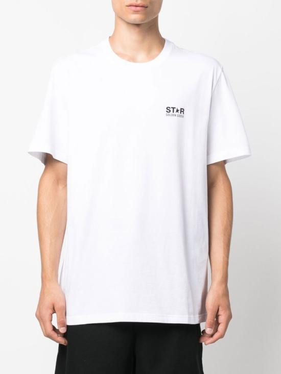 26SS 골든구스 반팔 티셔츠 GMP01220 P000879 10283 White - GOLDEN GOOSE