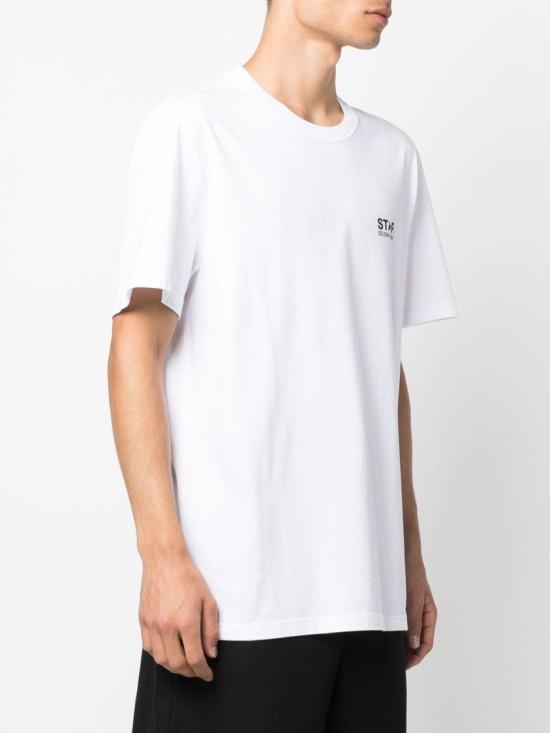 26SS 골든구스 반팔 티셔츠 GMP01220 P000879 10283 White - GOLDEN GOOSE