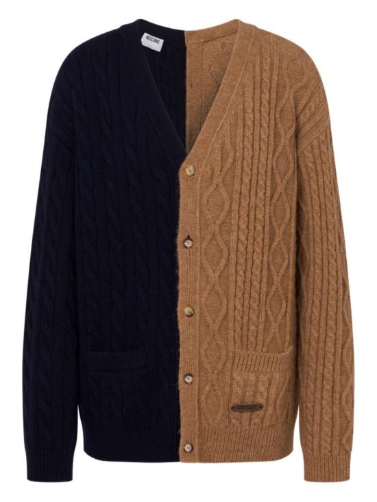 25FW 모스키노 가디건 A0914 5204 1096 Brown