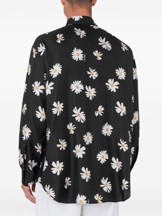 25SS 모스키노 긴팔 셔츠 A0219 0261 1555 Black - MOSCHINO