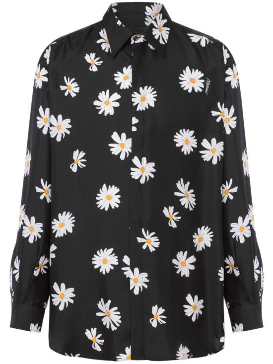 25SS 모스키노 긴팔 셔츠 A0219 0261 1555 Black