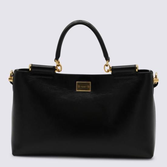 26SS 돌체앤가바나 Medium Vittoria calfskin 핸드백 BB7896AZ00080999 Black - DOLCE & GABBANA