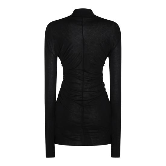 26SS 릭 오웬스 긴팔 티셔츠 RP01F6201JS09 Black - RICK OWENS