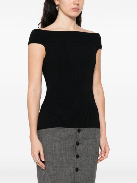 25FW 지방시 민소매 티셔츠 BW61FY4ZR2 001 Black - GIVENCHY