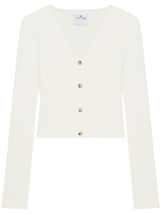 25SS 쿠레쥬 가디건 125MGI030FI0049 0001 White