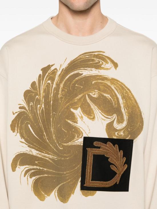 드리스 반 노튼 긴팔 티셔츠 251 021166 1610 103 Neutrals - DRIES VAN NOTEN