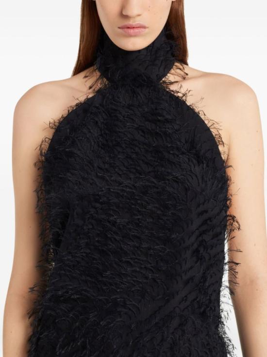 25FW 쿠레쥬 숏 원피스 325CRO688AC0030 9999 Black - COURREGES