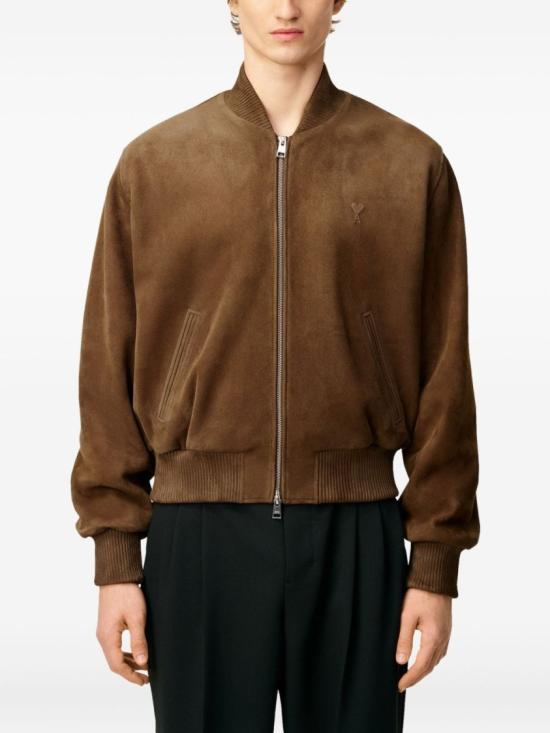 25FW 아미 자켓 HJK152 LH0059 216 Brown - AMI