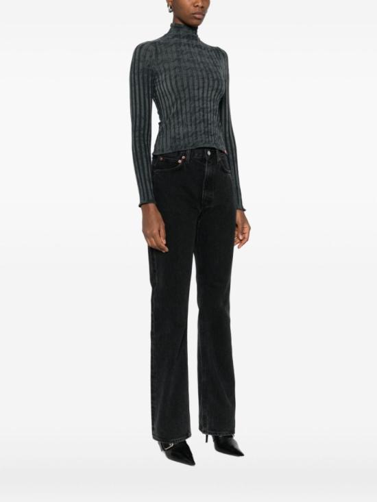 25FW 디젤 긴팔 티셔츠 A21603 0QKBU 02A Black - DIESEL