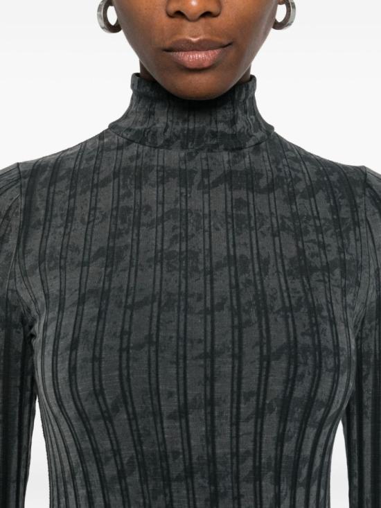 25FW 디젤 긴팔 티셔츠 A21603 0QKBU 02A Black - DIESEL