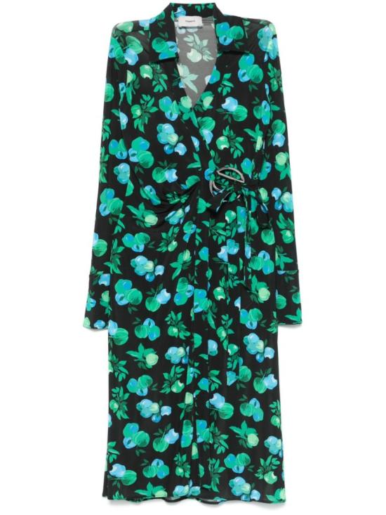 25SS 코페르니 롱 원피스 COPR149F5027 PRIBLU Black