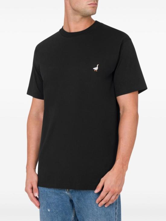 25SS 모스키노 반팔 티셔츠 A0714 0241 1555 Black - MOSCHINO