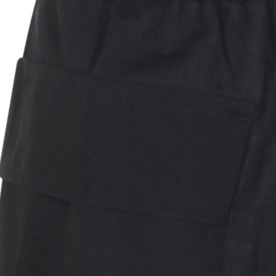26SS 릭 오웬스 스트레이트 팬츠 RP01F6325WG09 Black - RICK OWENS