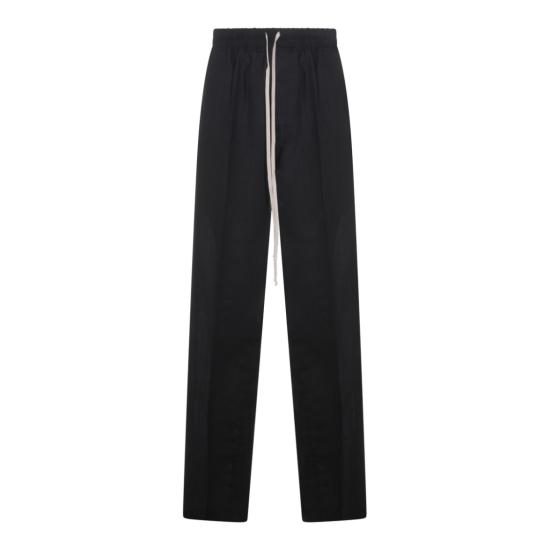 26SS 릭 오웬스 스트레이트 팬츠 RP01F6325WG09 Black