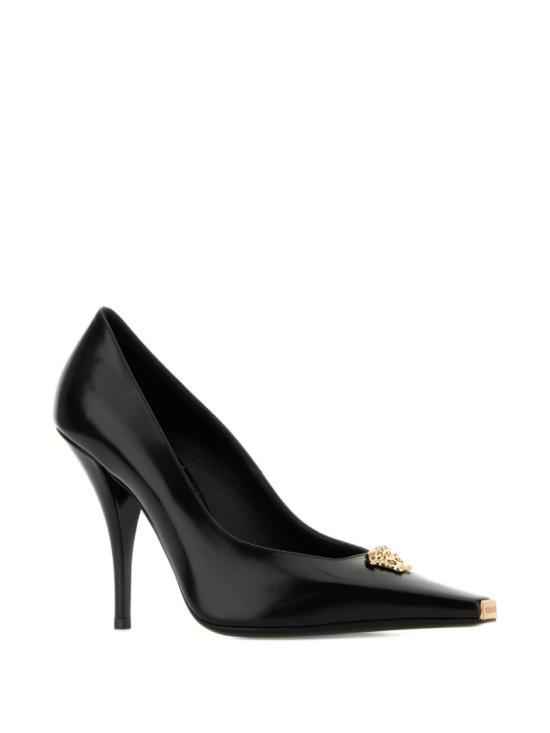 25FW 베르사체 힐/펌프스 1020467 1A14835 1B00V Black - VERSACE