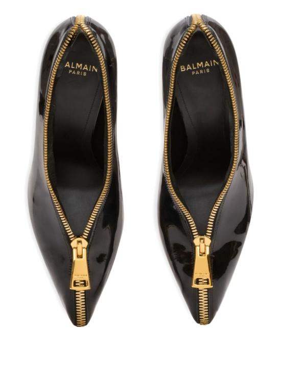 25FW 발망 힐/펌프스 FN0UA175LPAT 0PA Black - BALMAIN