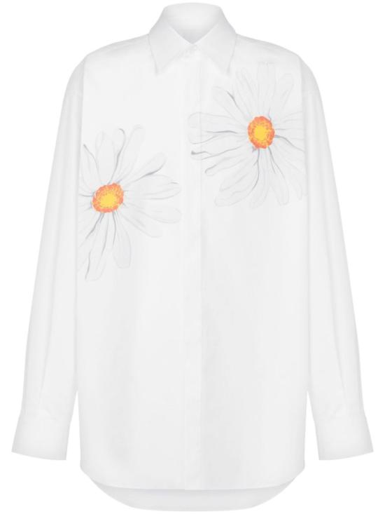 25SS 모스키노 긴팔 셔츠 A0220 0235 1001 White