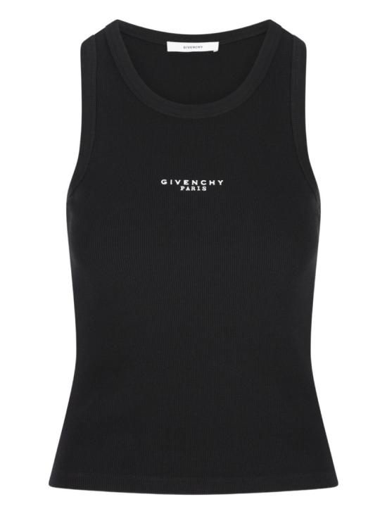 26SS 지방시 민소매 티셔츠 BW70FPP7BR 001 Black