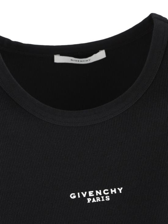 26SS 지방시 민소매 티셔츠 BW70FPP7BR 001 Black - GIVENCHY