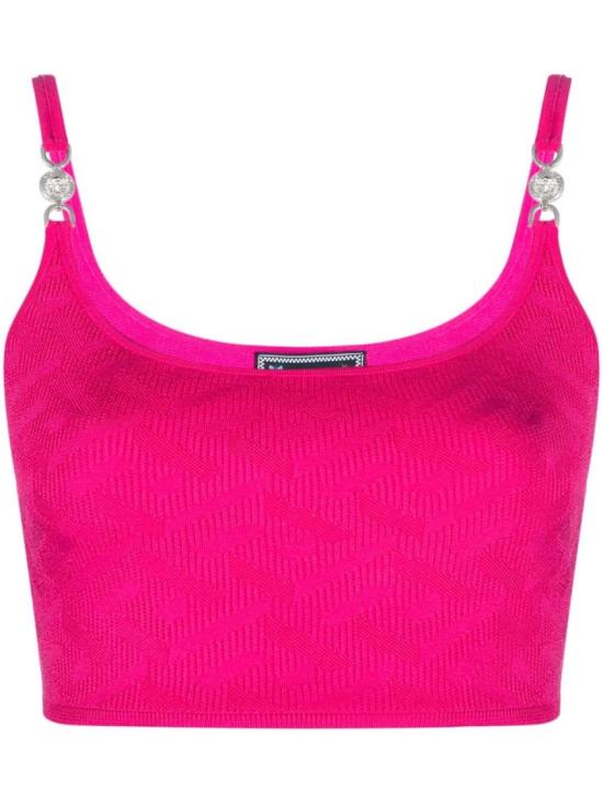  베르사체 트레이닝 티셔츠 1008789 1A08240 1PO30 Pink