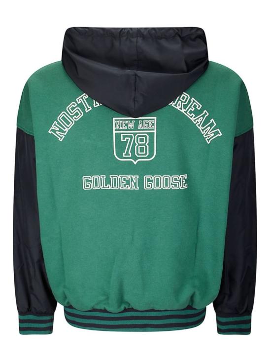 25SS 골든구스 후드 티셔츠 GUP02181 P001866 35912 Green - GOLDEN GOOSE
