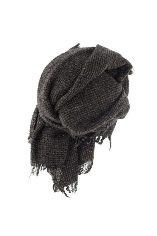 25FW 팔리에로 사르티 머플러/스카프 2078 MARCOLINO221 Black - FALIERO SARTI